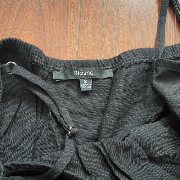 Linen Jumpsuit With Belt S - Picture 8 of 13